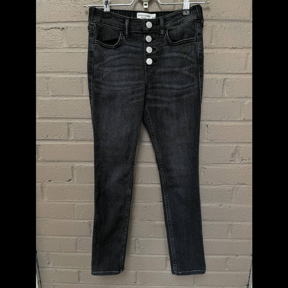 Abercrombie Kids Pull on HR jean legging 9/10